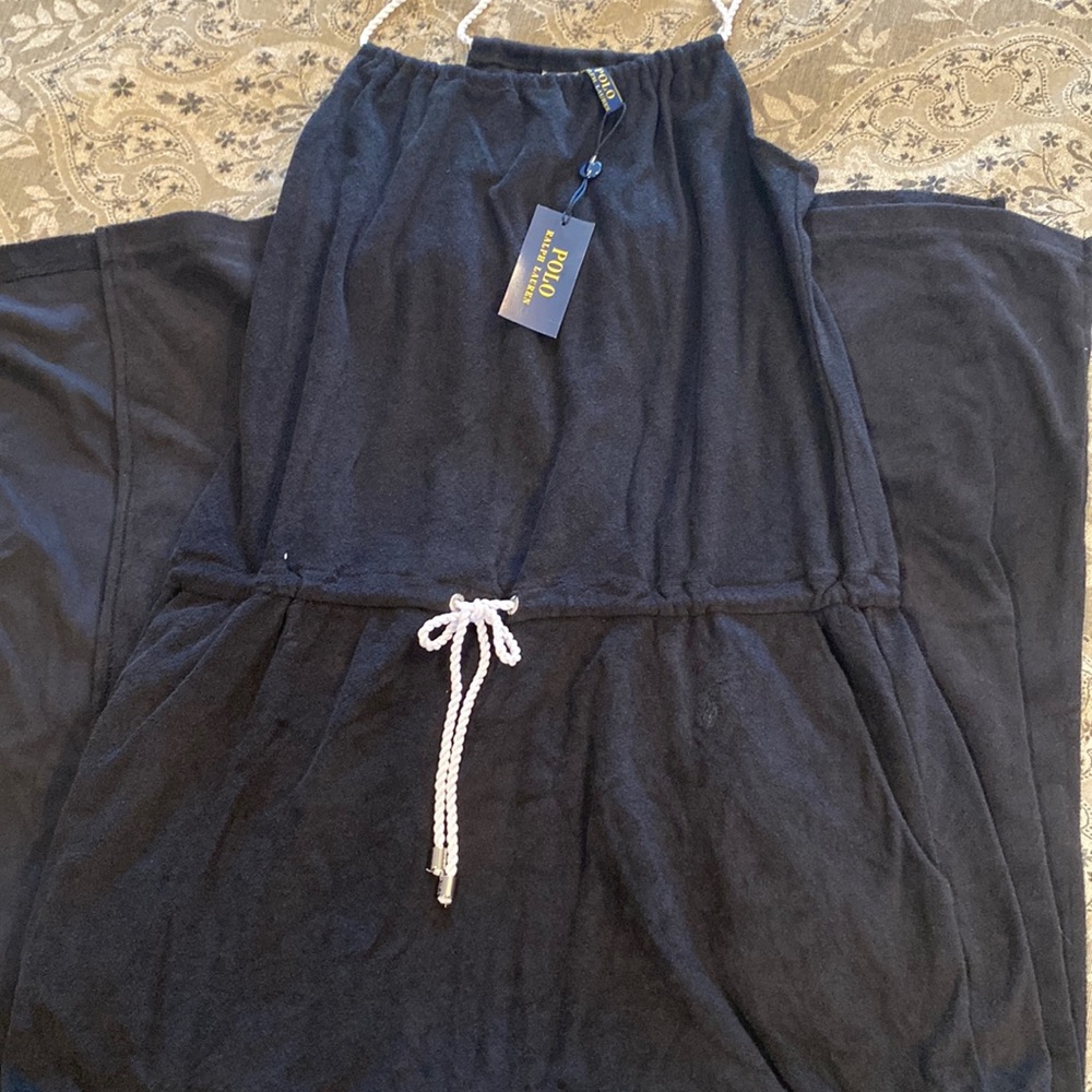 Womens Ralph Lauren terry cloth cover up size small